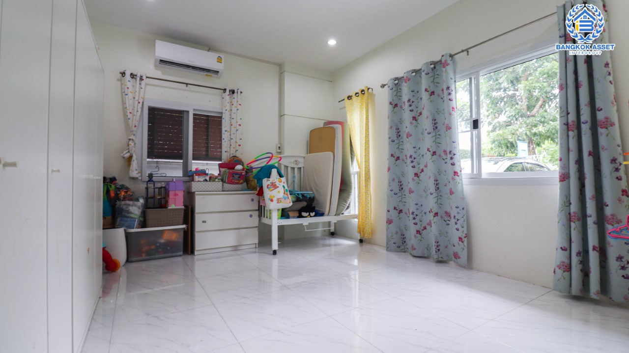 *****บ้านเดี่ยวมือสอง ม.บ้านสุขสบาย เอกชัย-บางบอน เนื้อที่ 110.5 ตร.ว. ฟังก์ชัน 4 ห้องนอน 3 ห้องน้ำ จอดรถได้ 4 คัน พื้นที่ใช้สอยเยอะถึง 194 ตร.ม. บนทำเลศักยภาพ เชื่อมต่อหลายเส้นทาง ใกล้เซ็นทรัลพระราม2 จุดขึ้นทางด่วน "พระราม2"